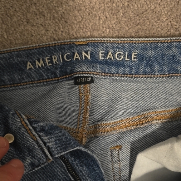 Distressed Blue Jeans - Picture 4 of 4